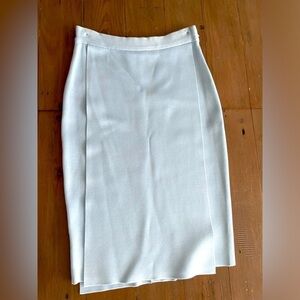 Givenchy Paris women sky blue two layered skirt